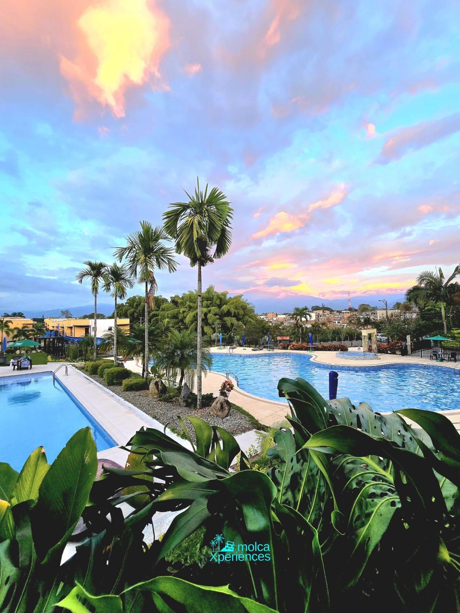 Apartamento Privado Vacacional A 5M Del Aeropuerto, 20 Minutos Del Parque Del Cafe Y Centro De Armenia Con 4 Piscinas, 3 Jacuzzi, Sauna By Molca Xperiences 2H Exterior foto